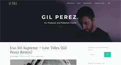 Desktop Screenshot of djgilperez.com